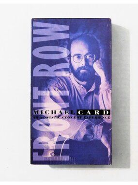 Michael Card Front Row Acoustic Concert Experience VHS 1990